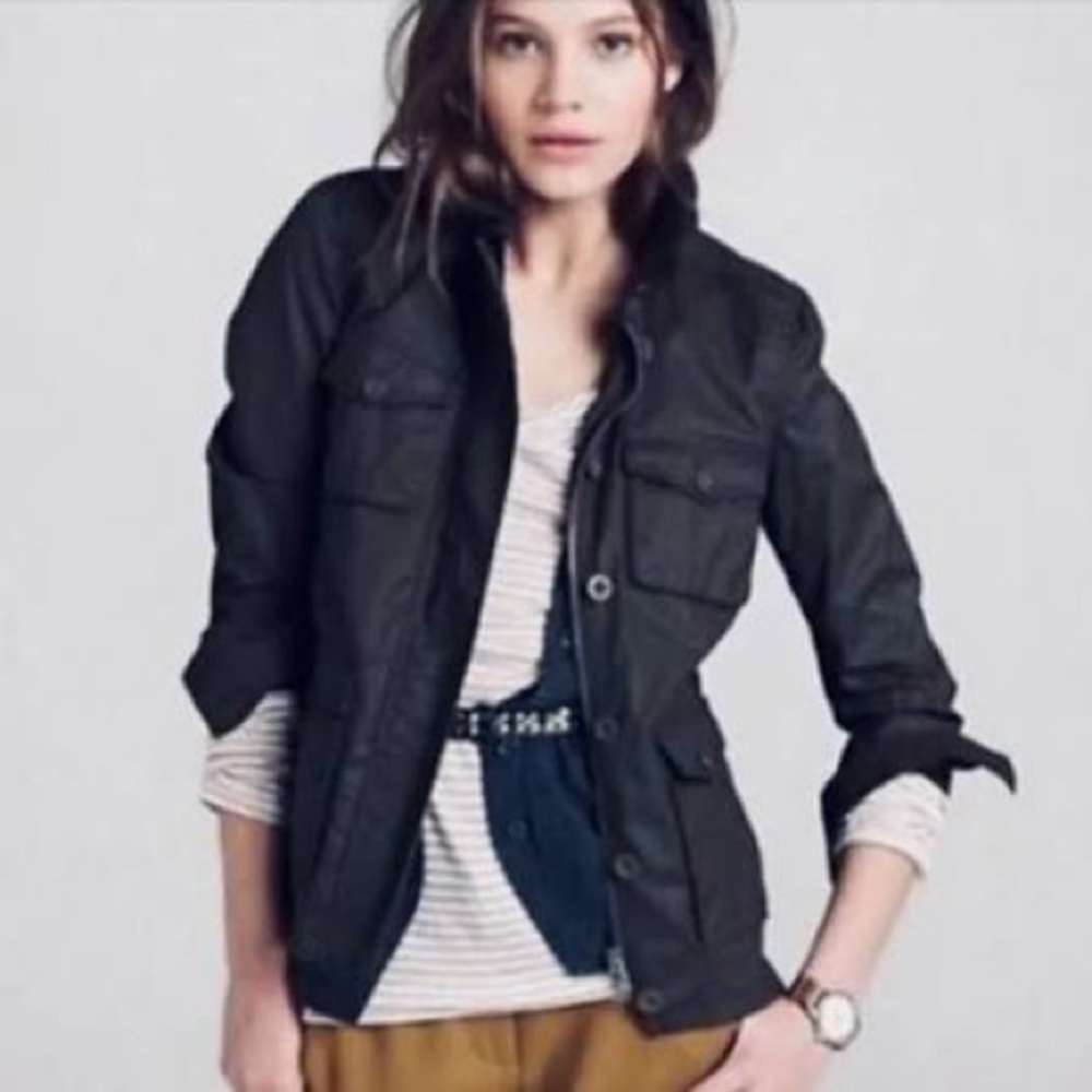 j crew Washed & Aged Utility Jacket